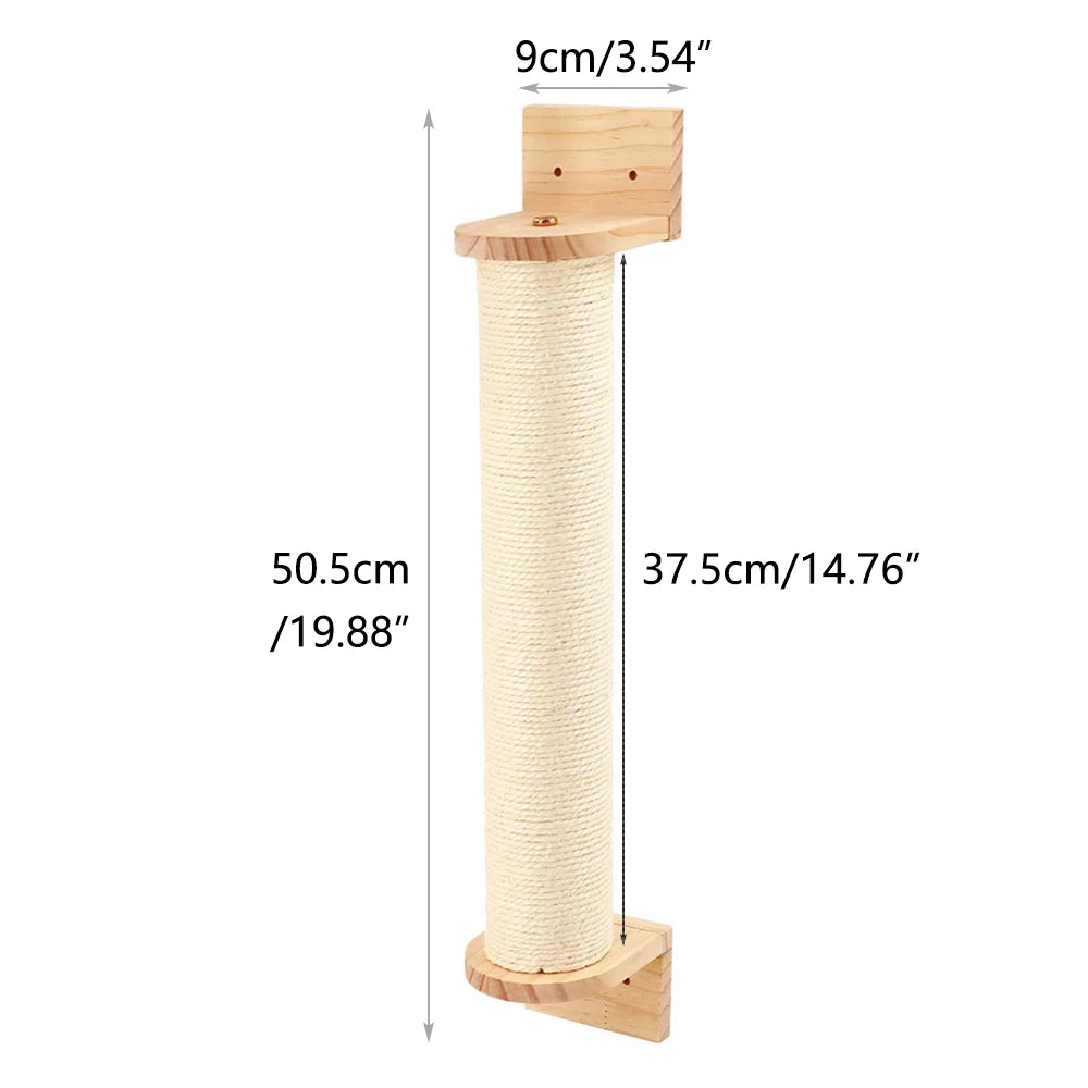 Wall-Mounted Cat Climbing Shelves & Hideaway Houses