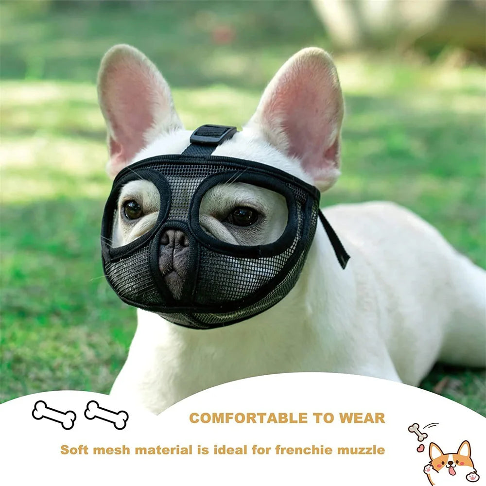 Breathable Mesh Dog Muzzle | Anti-Bite & Anti-Ingestion