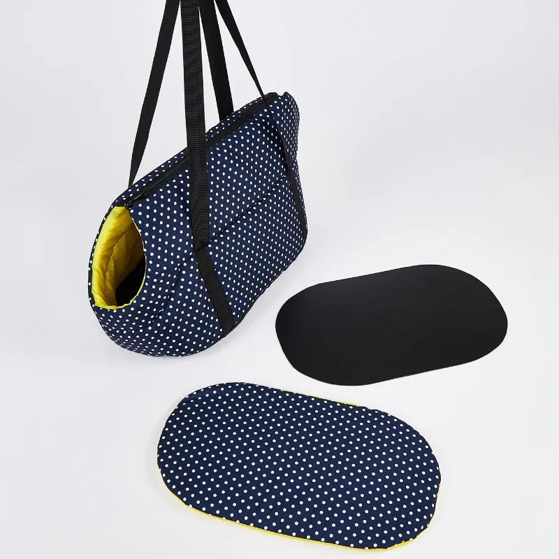 Foldable Pet Carrier Bag with Breathable Mesh