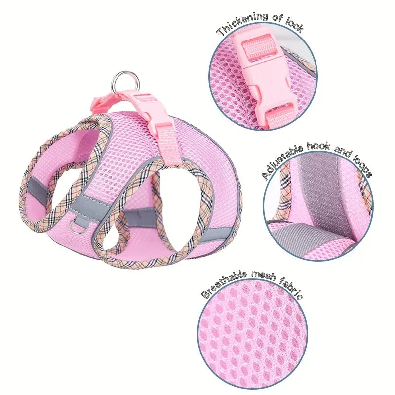 Gilet Tactique pour Chien avec Sangle de Poitrine - Harnais Robuste pour Animaux de Compagnie