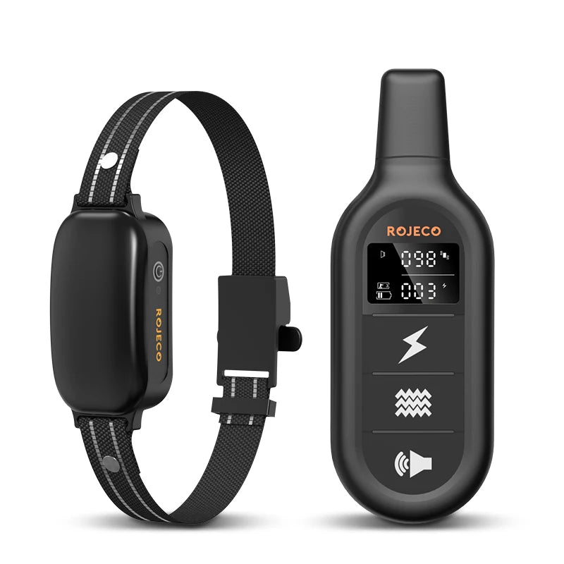 Remote Dog Training Collar — 3300ft Range, Waterproof with Vibration & Bark Control