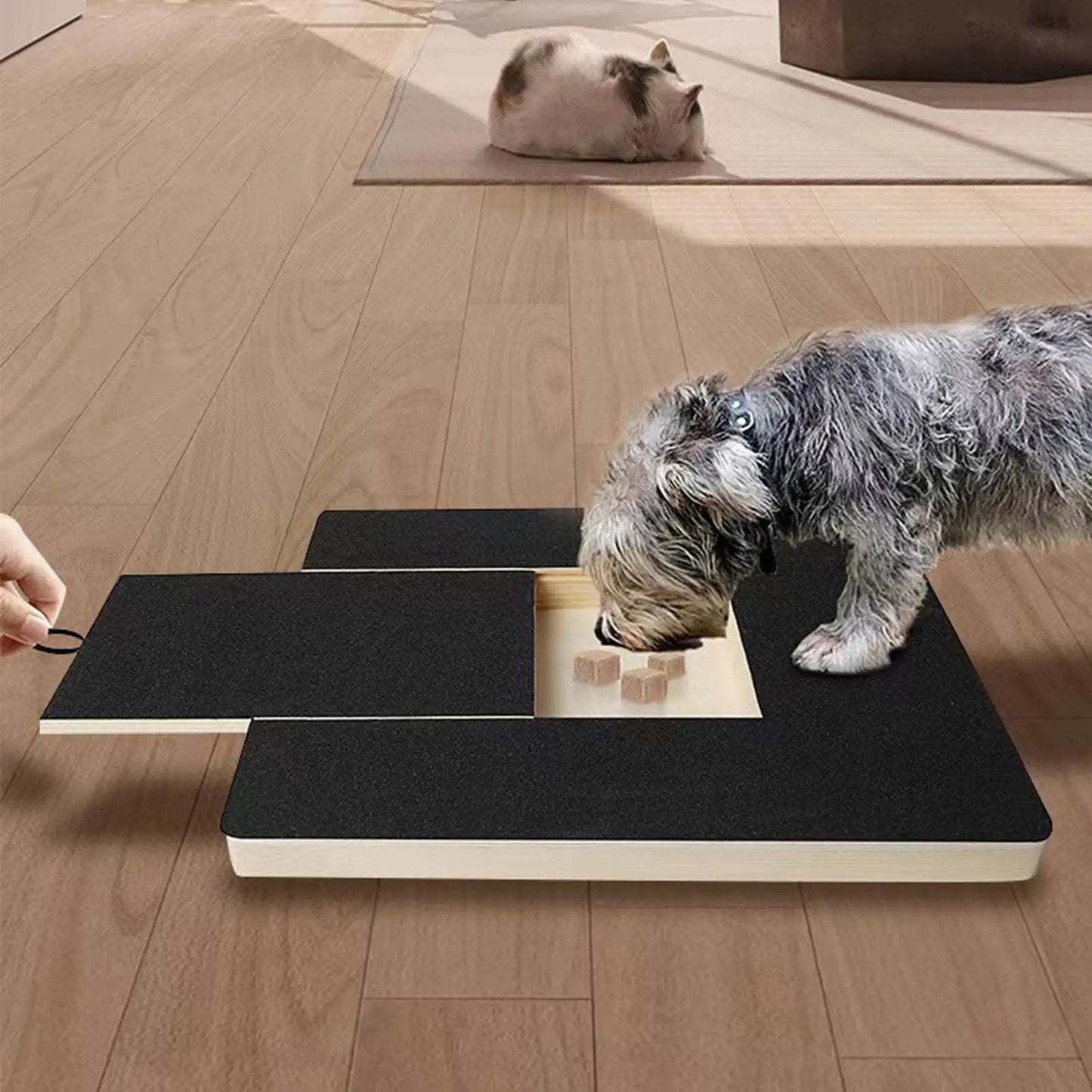 Wooden Dog Nail Scratch Board – Self-Filing Nail Trimmer