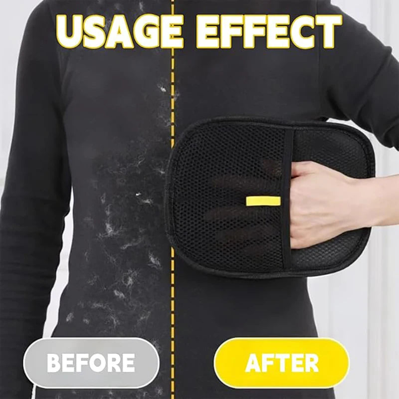 Electrostatic Pet Hair Remover Glove — Reusable Grooming Glove for Cats, Dogs & Furniture