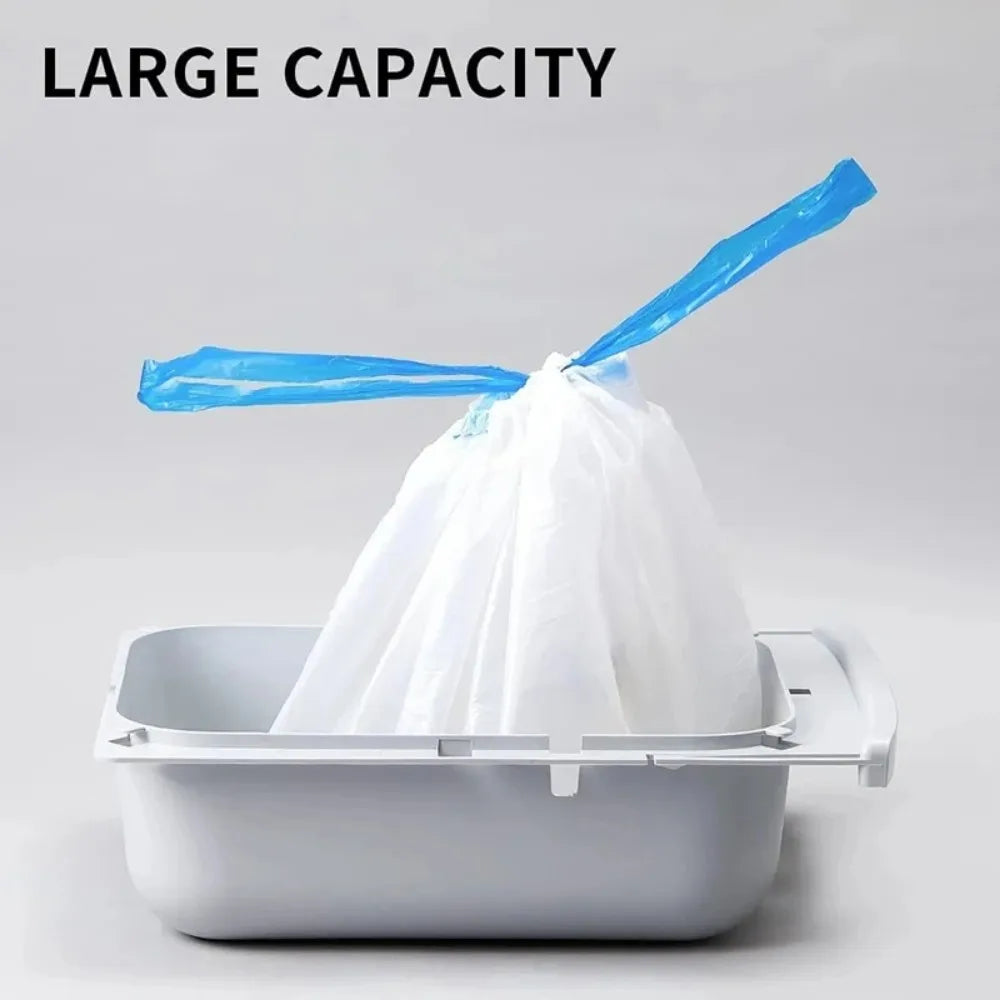 Replacement Waste Bags for PETKIT Smart Cat Litter Boxes – 20 Bags per Roll, Multi-Pack Options