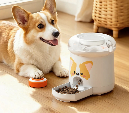 Interactive Treat Dispenser & IQ Training Toy with Remote