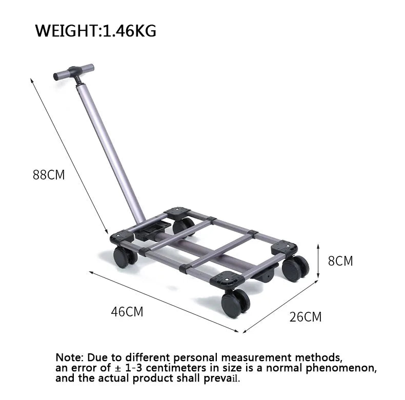 Sac de transport pliable pour animaux de compagnie — Grande valise de voyage détachable