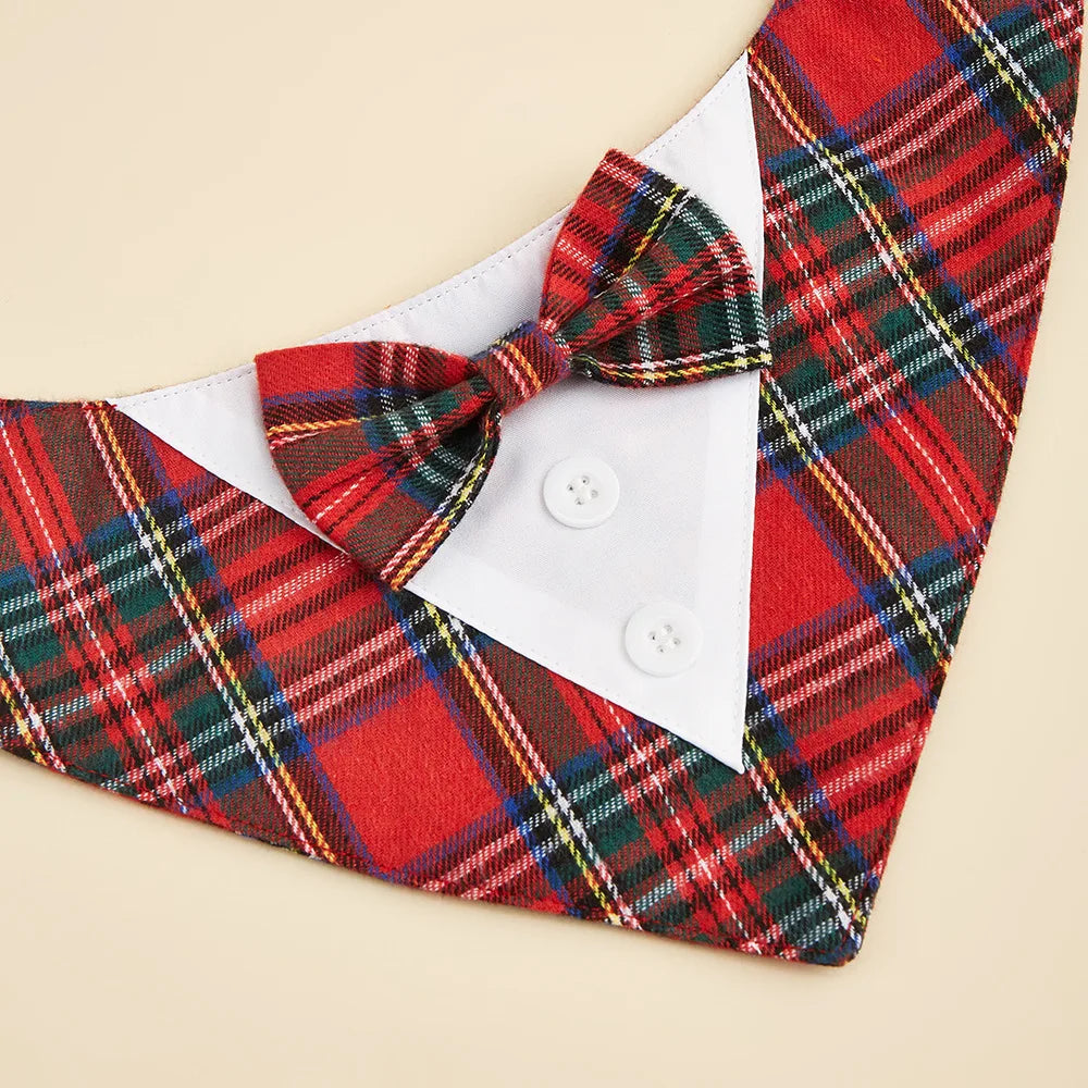 Dog Bow Tie & Bandana Set
