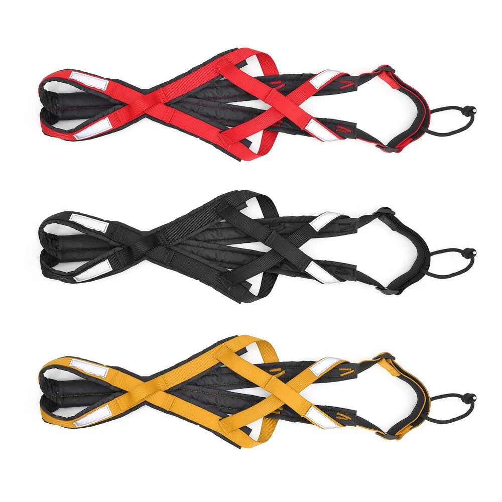 Reflective Padded Dog Sledding Harness for Medium & Large Dogs