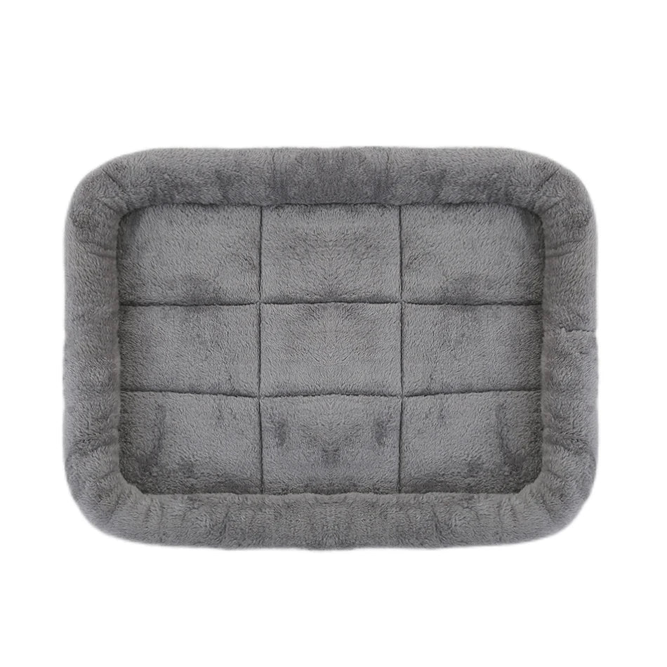 Soft Plush Pet Bed Mat – Calming Cushion for Cats & Dogs, S to XXL