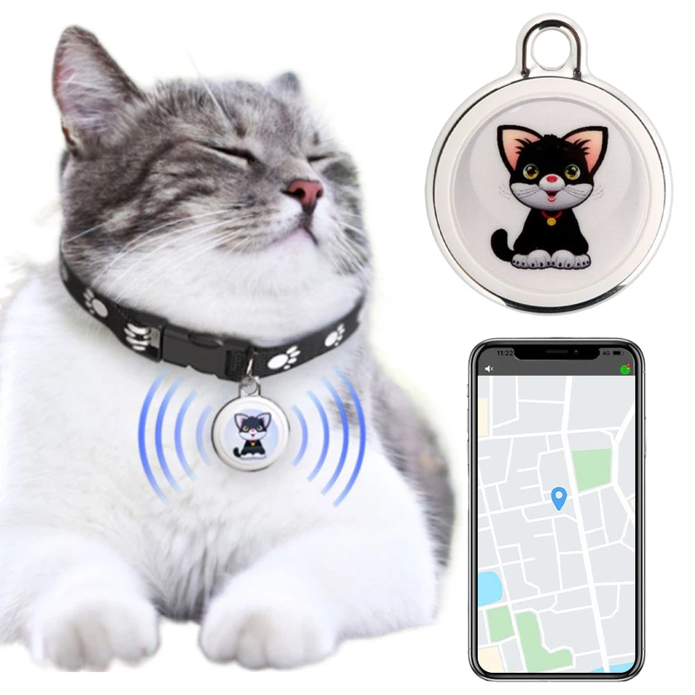 Pet Design Bluetooth Tracker Tag for Cats, Dogs, Keys & Bags