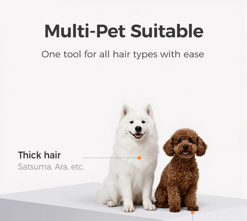4-in-1 Electric Pet Grooming Clipper Kit