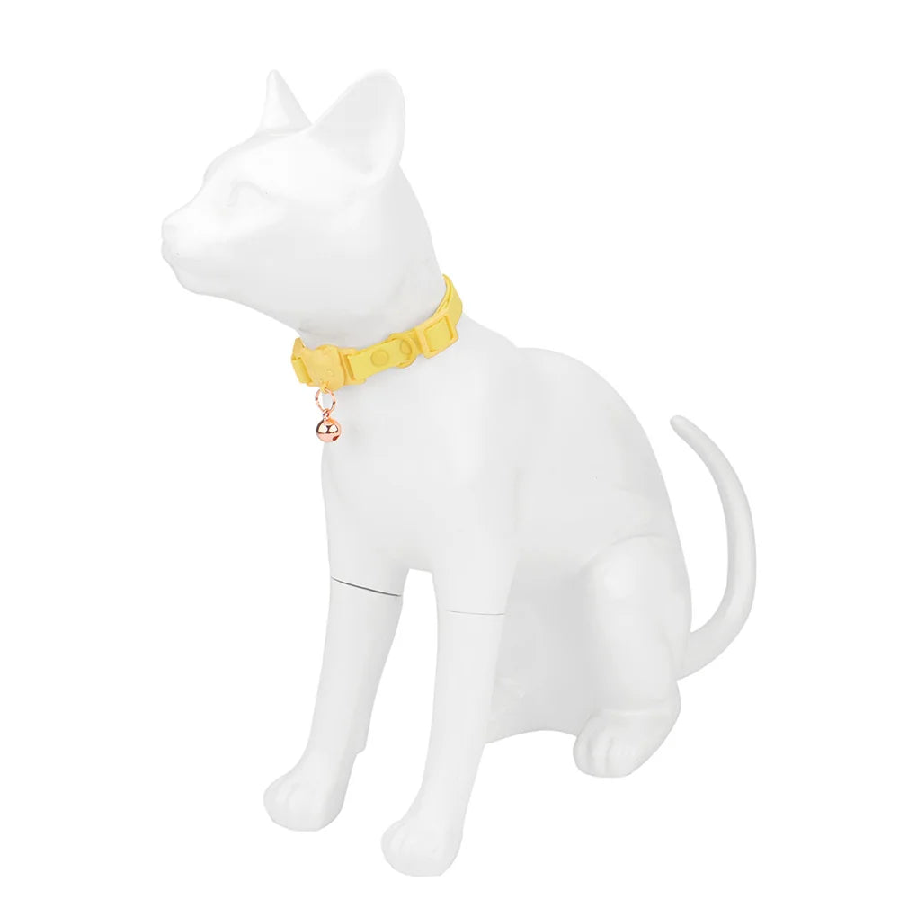 Waterproof Adjustable Cat Collar with Bell