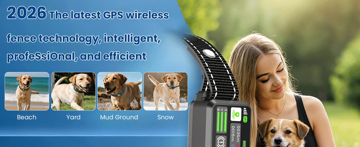 Outdoor GPS Dog Boundary Collar
