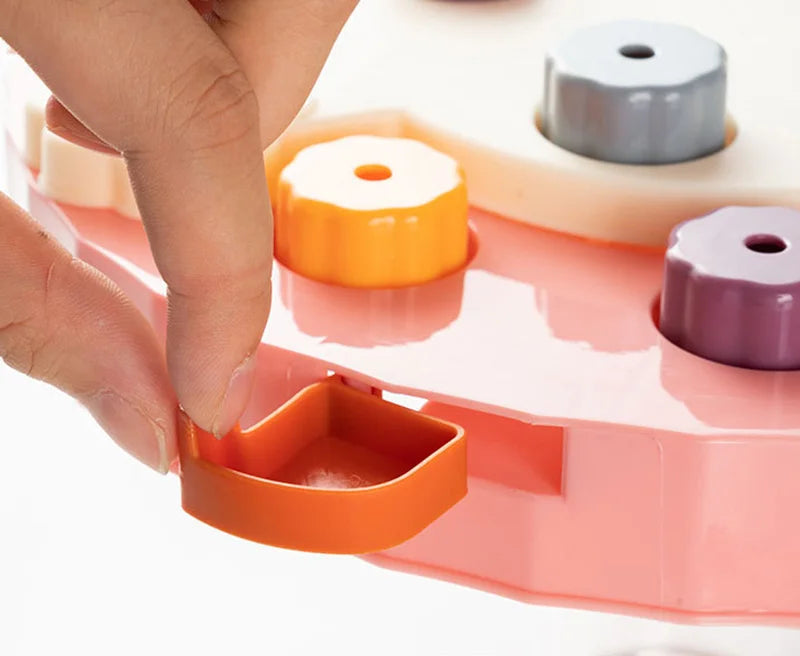 Interactive Puzzle Slow Feeder Bowl for Cats & Dogs