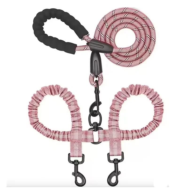 Dual Dog Coupler Leash – Walk 2 Dogs at Once