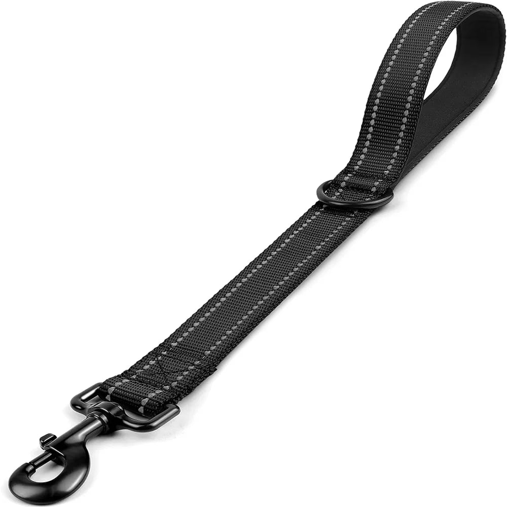 Short Dog Leash 30cm - Heavy Duty Bite Resistant Walking Lead