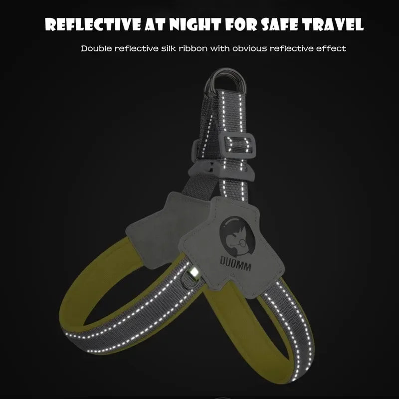 No-Pull Reflective Dog Vest Harness with Handle