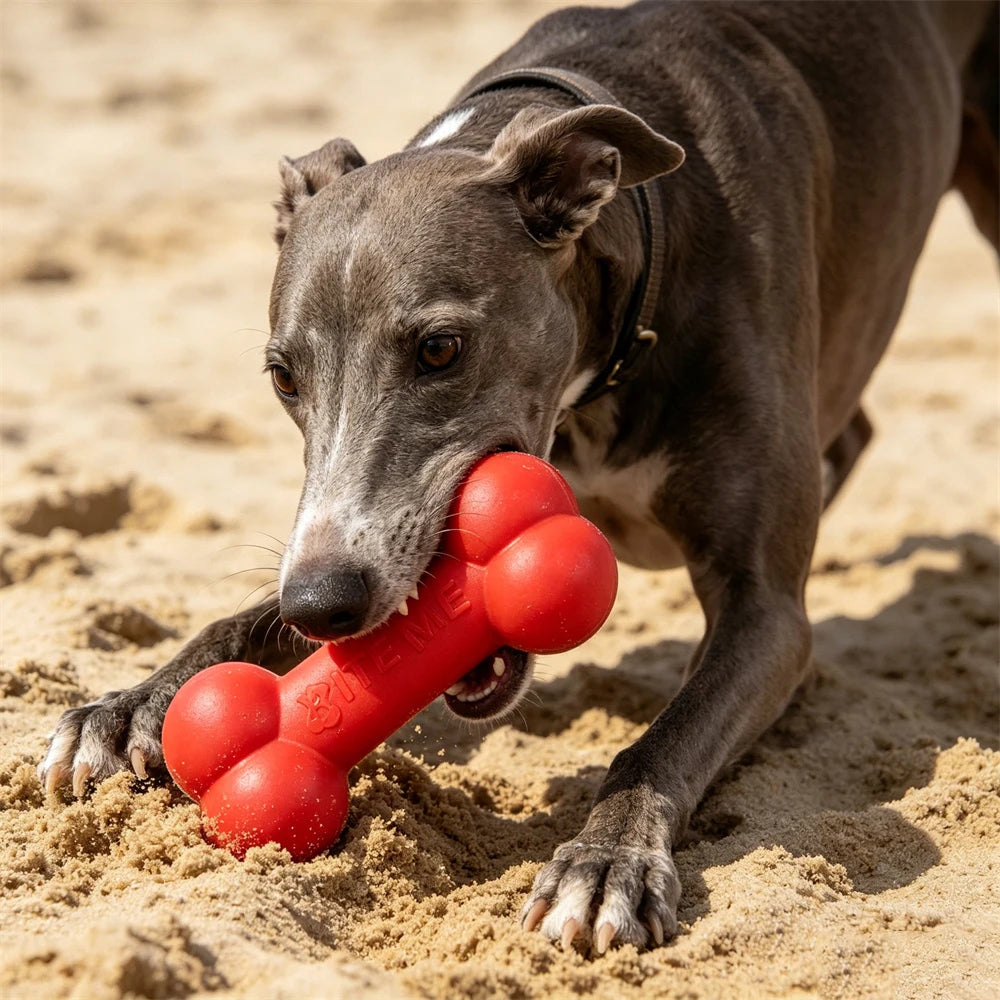 Indestructible TPR Dog Chew Toy for Aggressive Chewers