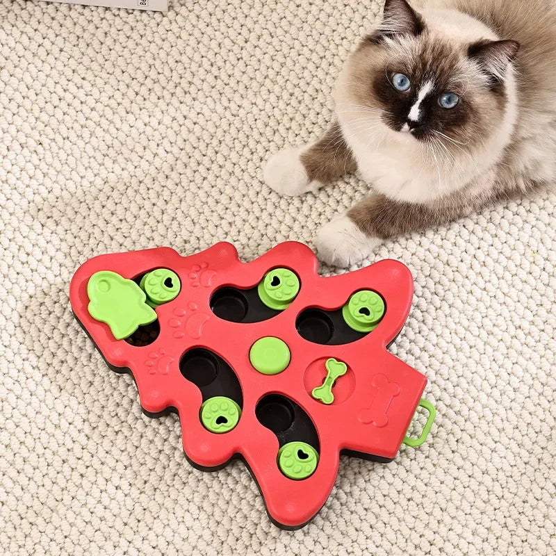 Dog Puzzle Slow Feeder – Interactive Treat & Food Game