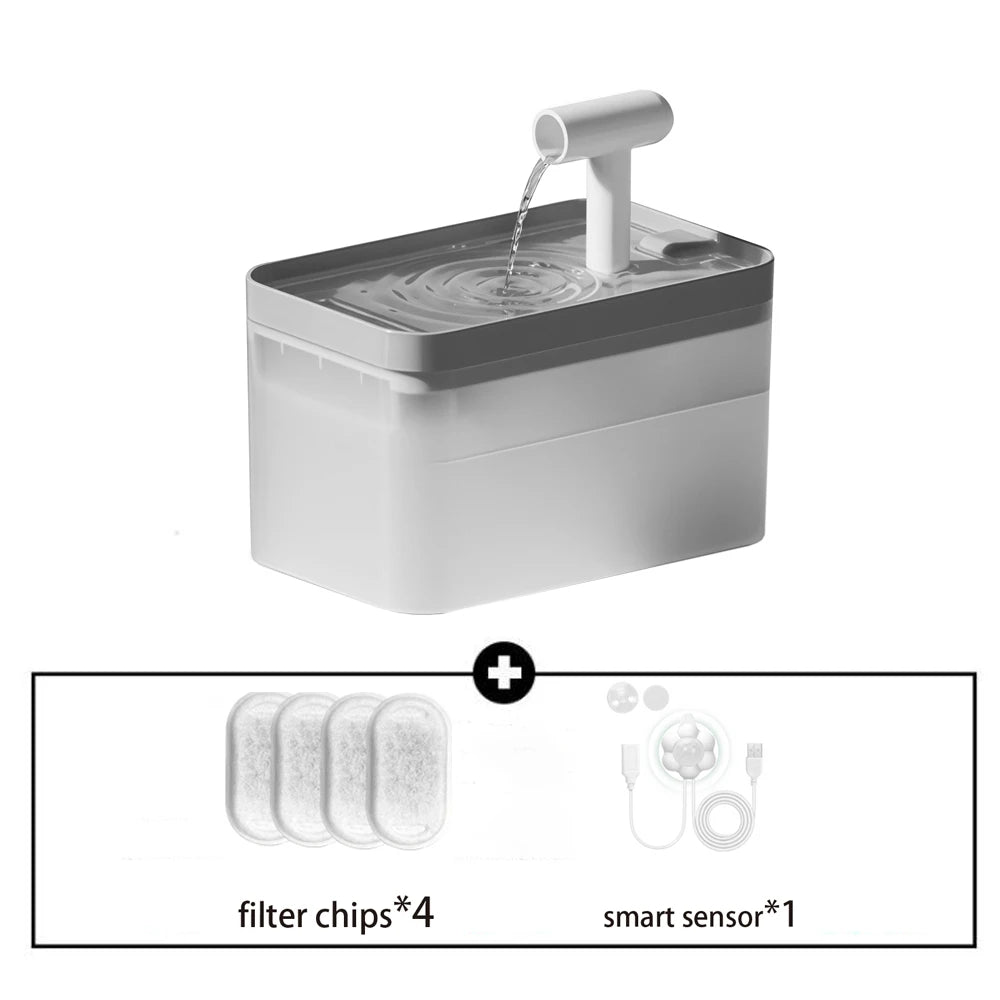 Automatic Pet Water Fountain with Sensor