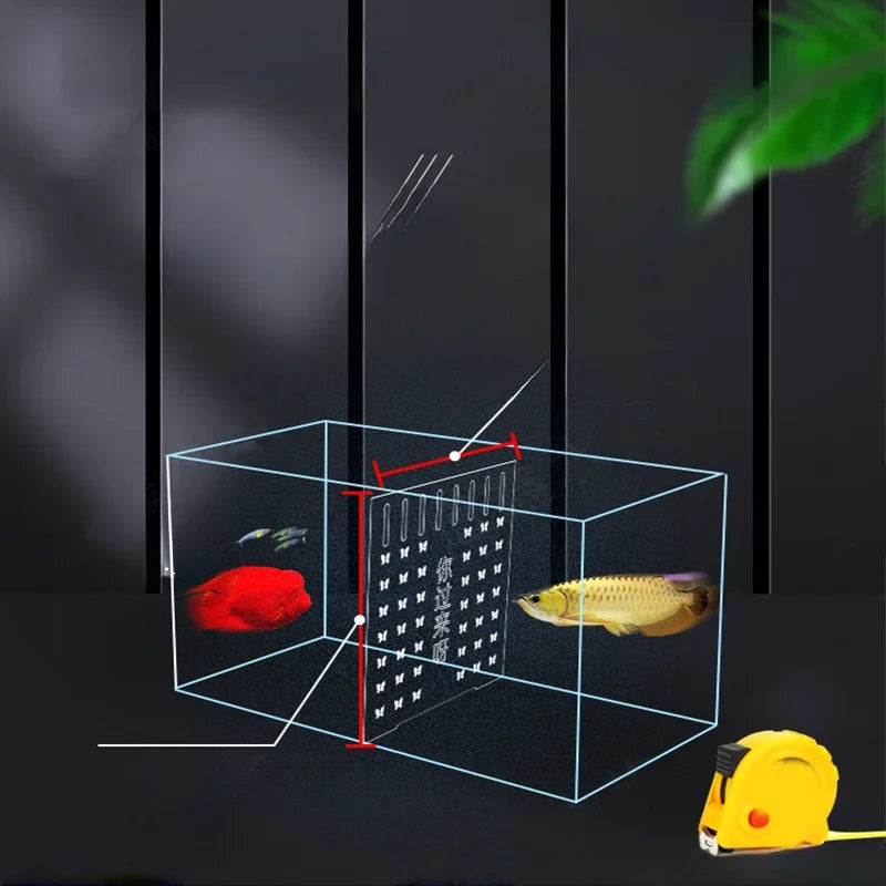 Acrylic Fish Tank Divider & Partition Board