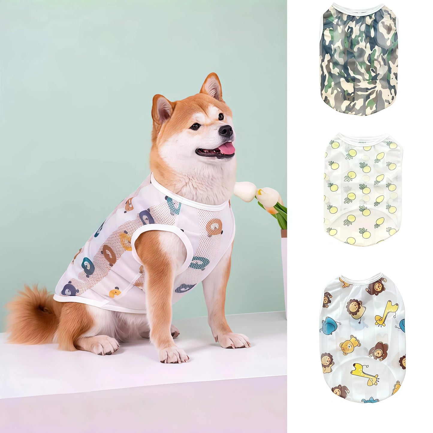 Breathable Mesh Cooling Vest for Dogs
