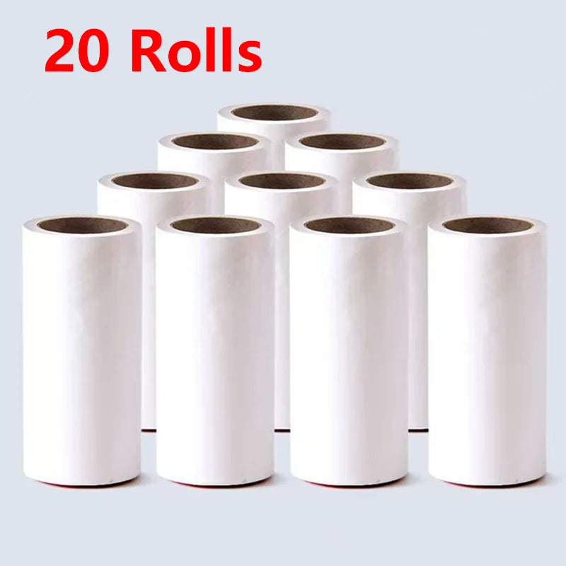 Pet Hair Lint Roller with Tear-Off Refills