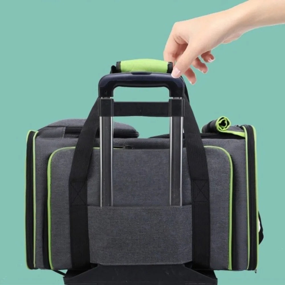 Expandable Oxford Pet Travel Carrier