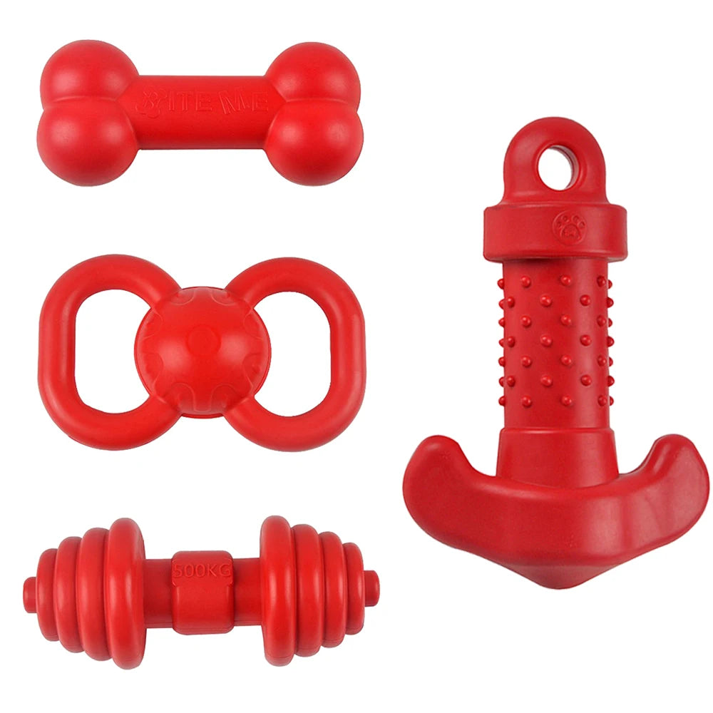 Indestructible TPR Dog Chew Toy for Aggressive Chewers