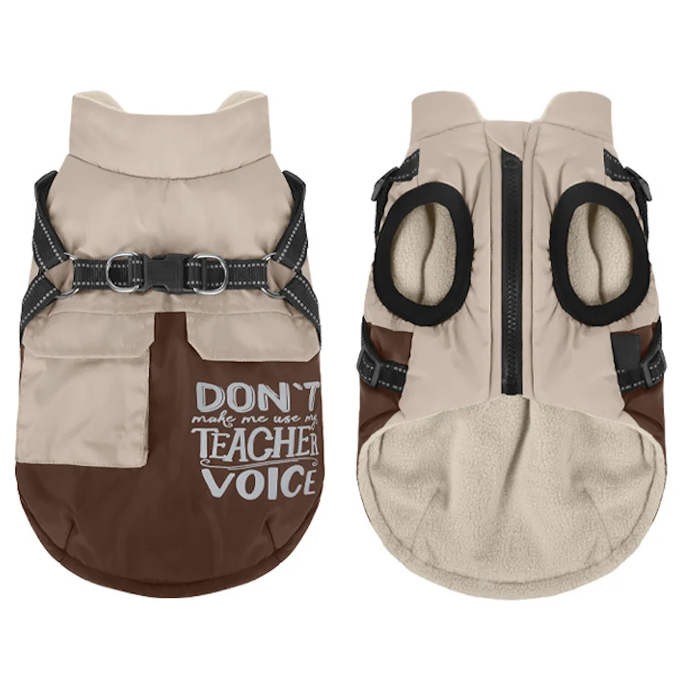 Reflective Winter Vest Harness Jacket for Dogs & Cats