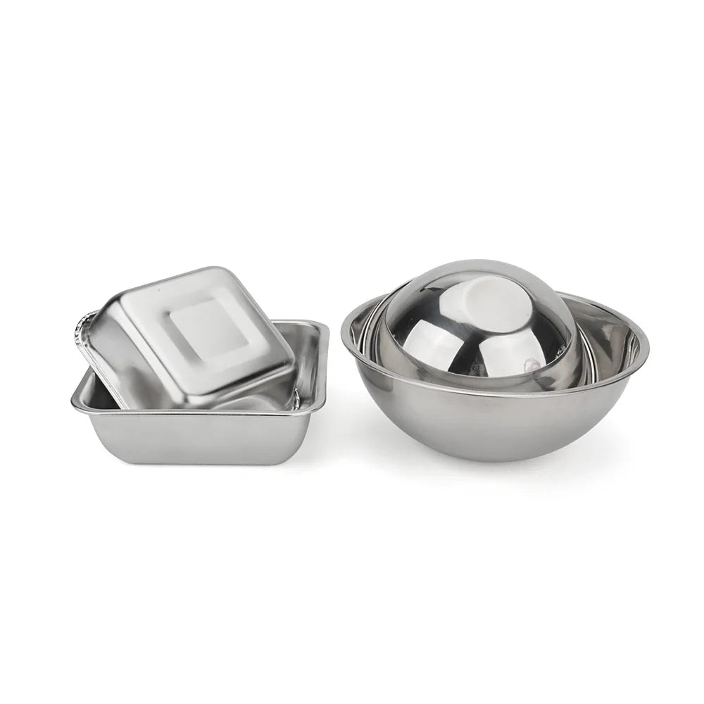 Stainless Steel Pet Food & Water Bowl