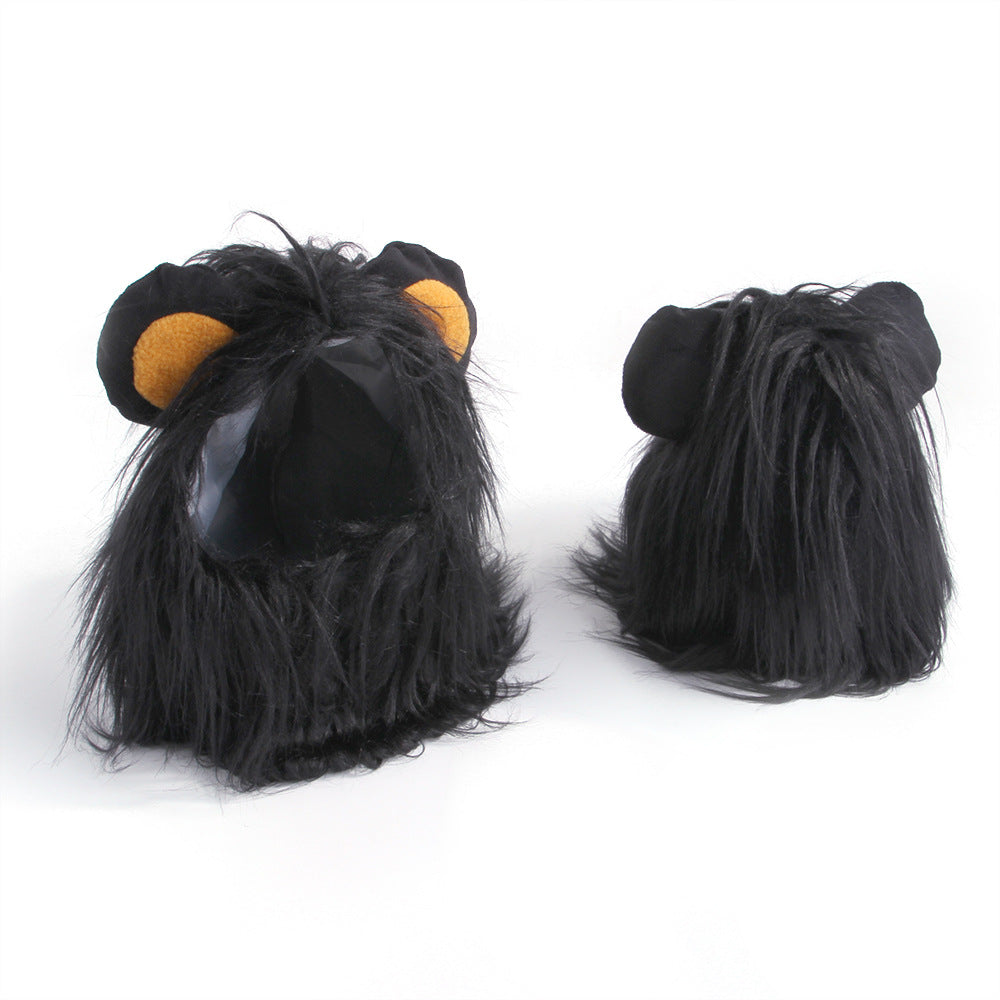 Lion Mane Headgear Costume for Dogs and Cats