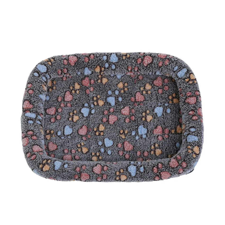 Soft Plush Pet Bed Mat – Calming Cushion for Cats & Dogs, S to XXL