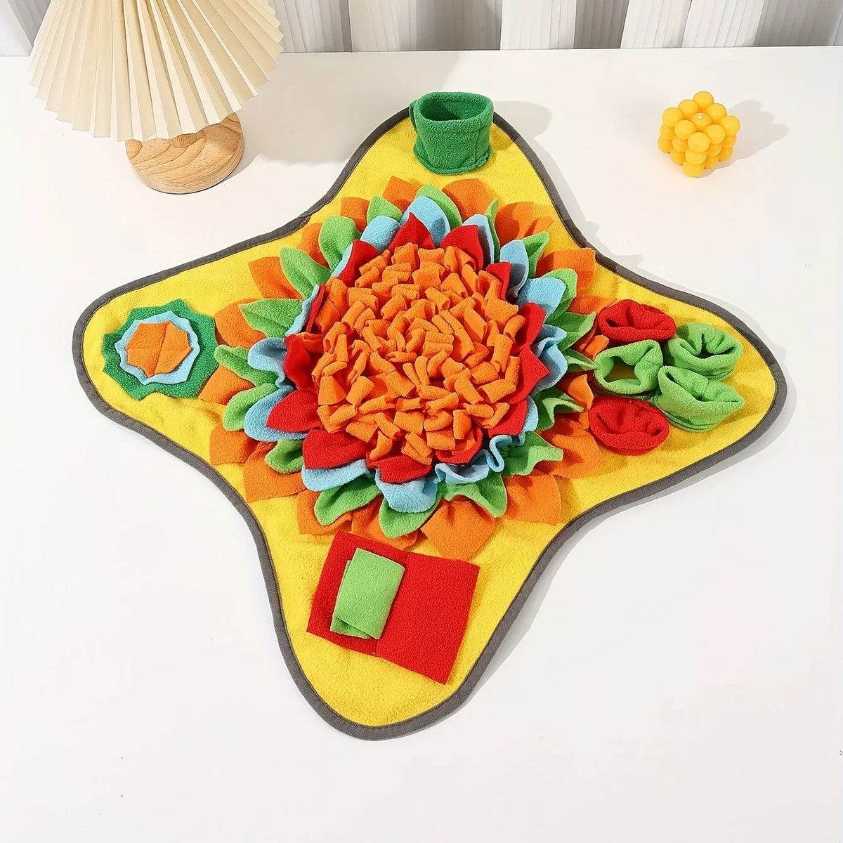 Dog Snuffle Mat – Interactive Foraging & Treat Puzzle