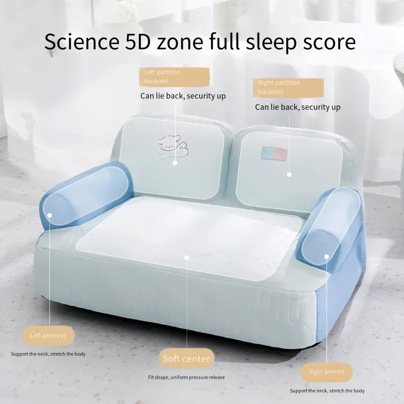 Tapis de couchage respirant pour animaux de compagnie avec coussin rafraîchissant pour l'été