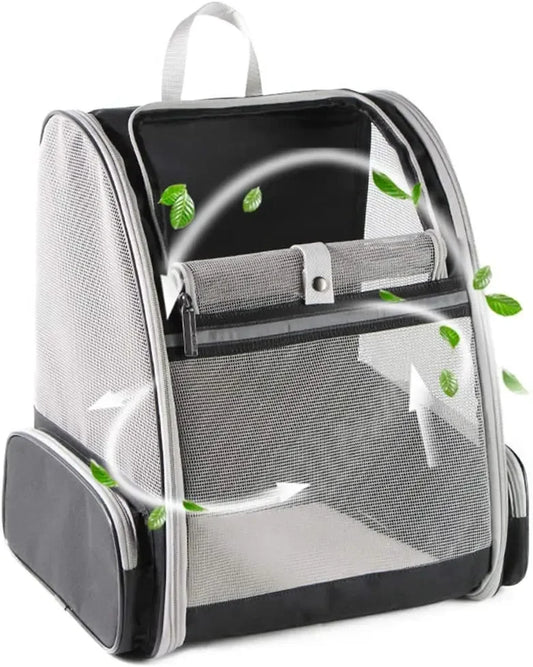 Breathable Foldable Pet Carrier Backpack — Portable Travel Bag for Cats & Puppies