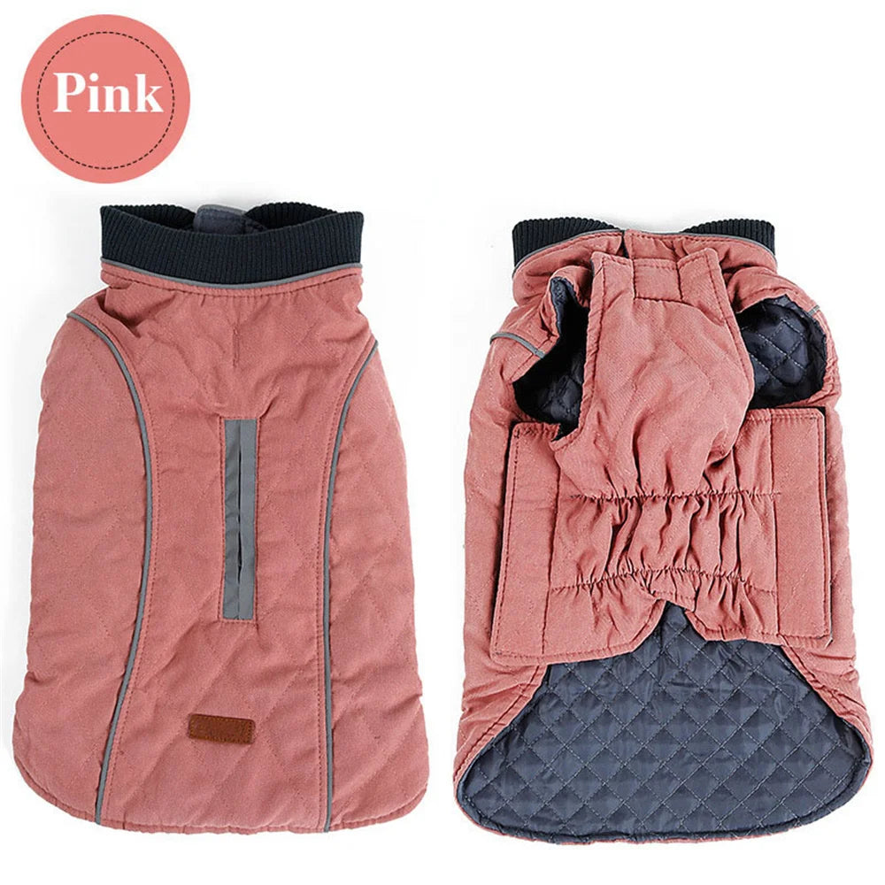 Warm Reflective Winter Jacket for Dogs — XS to 3XL