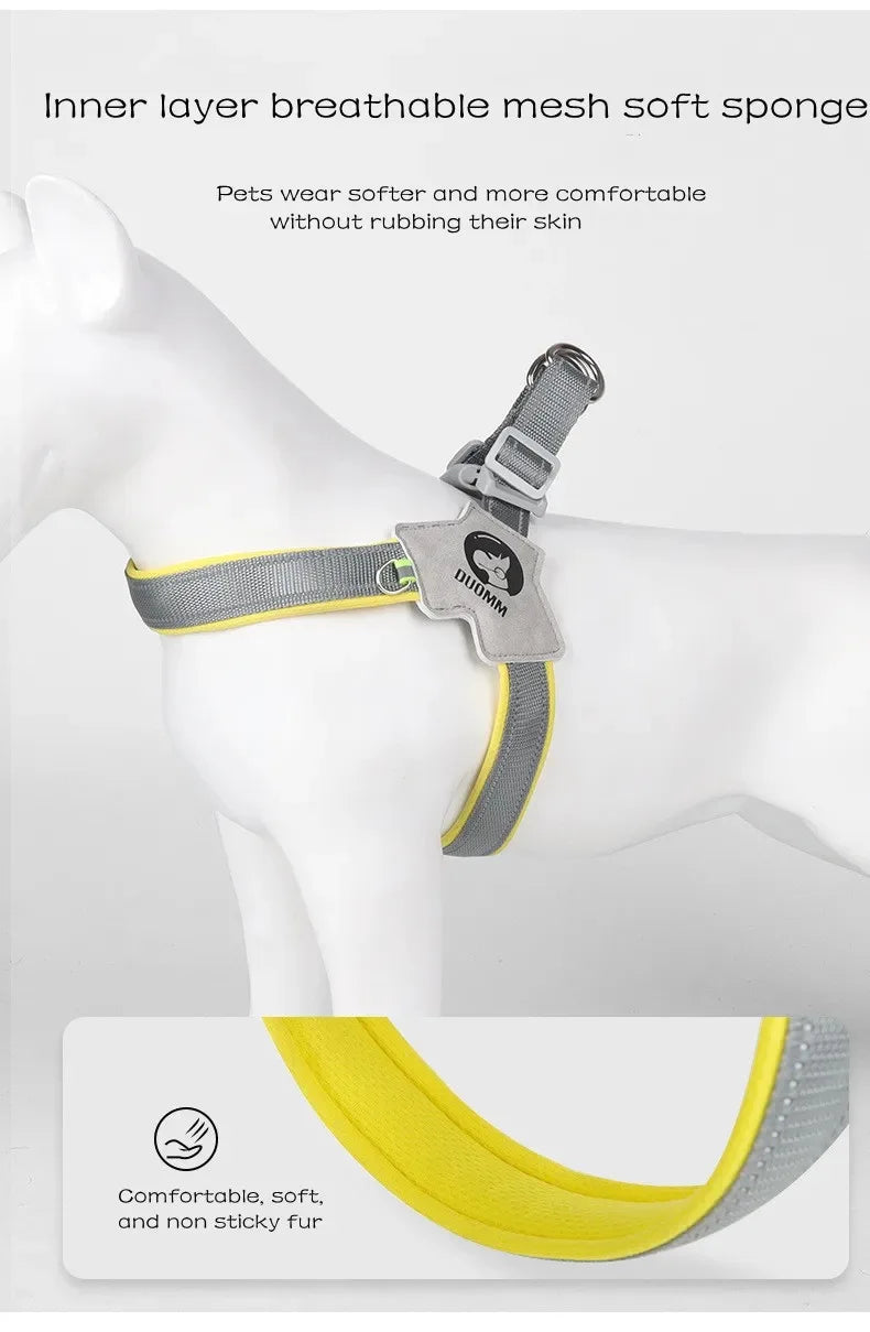 No-Pull Reflective Dog Vest Harness with Handle