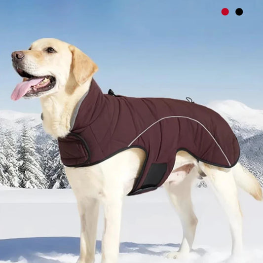 Waterproof Reflective Dog Jacket for Large Dogs