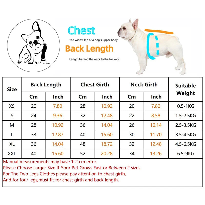 Windproof Padded Dog Coat for Small Dogs