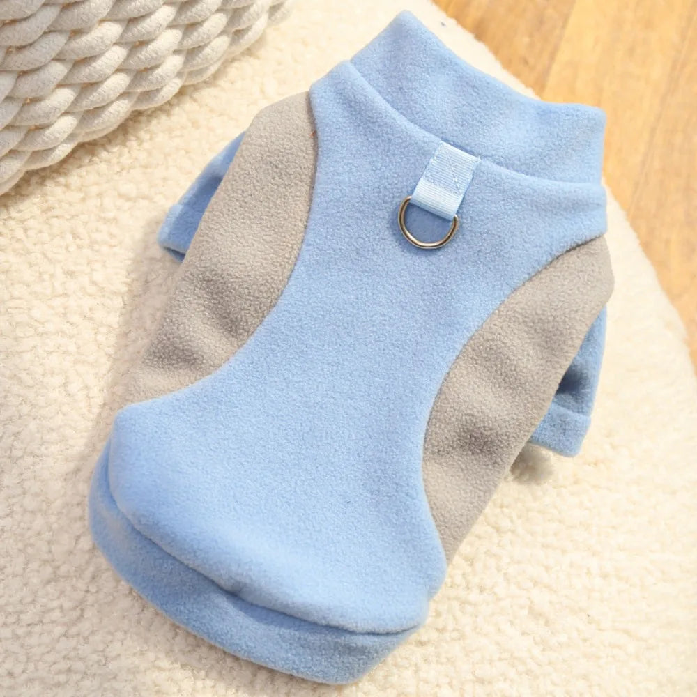 Soft Fleece Dog Hoodie & Warm Winter Coat