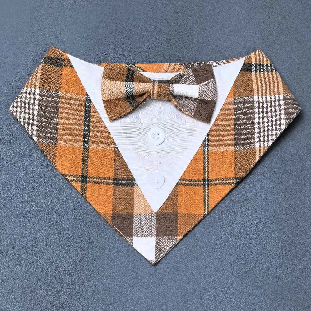 Dog Bow Tie & Bandana Set