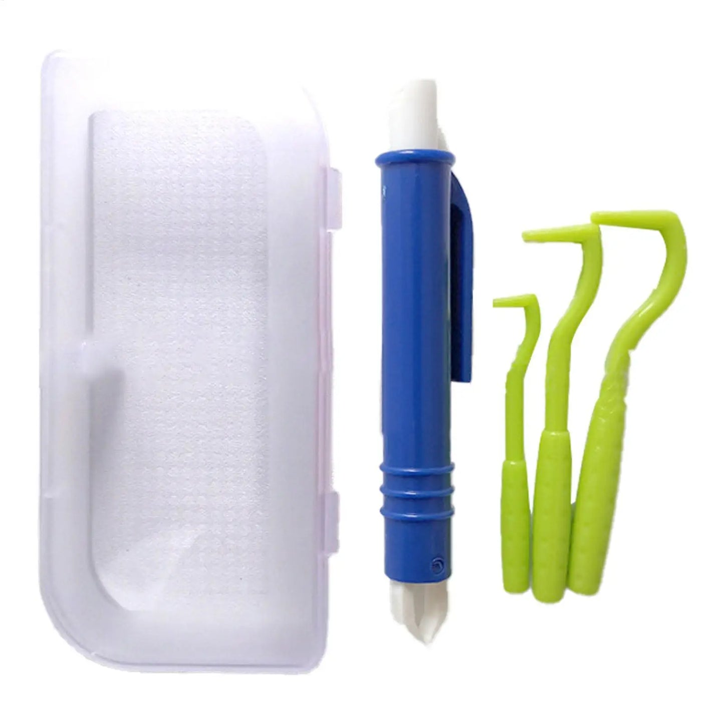 4-in-1 Tick Remover Kit with 3 Hook Sizes & Tweezer
