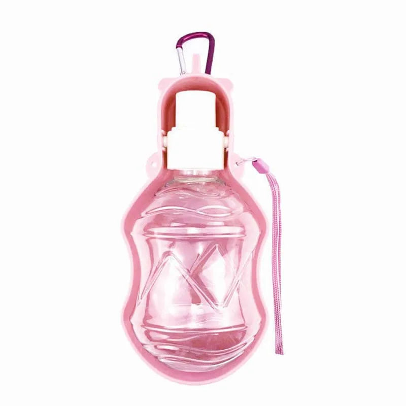 Portable Dog Water Bottle with Bowl