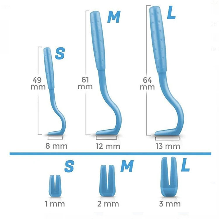 Tick and Flea Remover Tool Set for Cats and Dogs