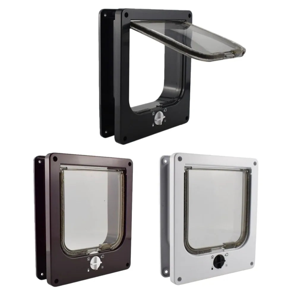 4-Way Locking Cat Flap Door
