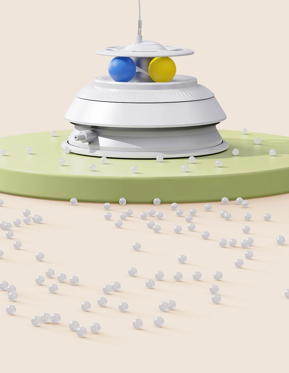 Interactive Hide & Seek Cat Toy - 3-in-1 Smart Feather & Butterfly Teaser