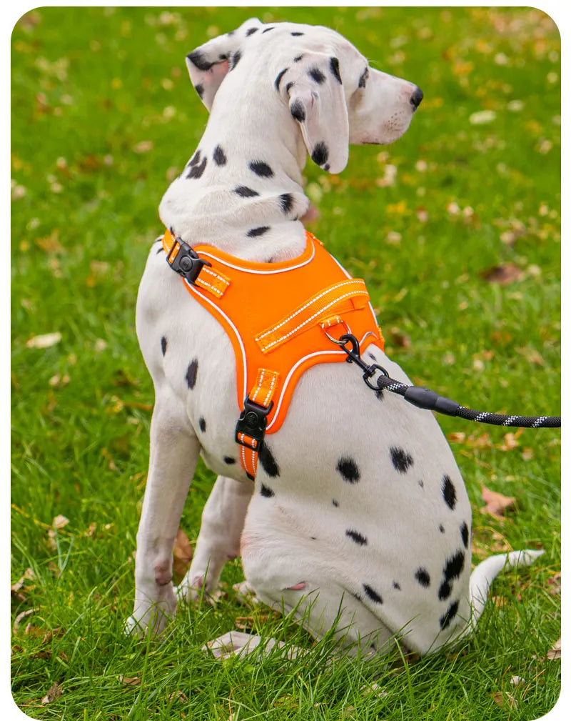 Ultra-Light Dog Harness Vest — Quick-Fit Saddle Design, No-Pull Chest Strap & Escape-Proof