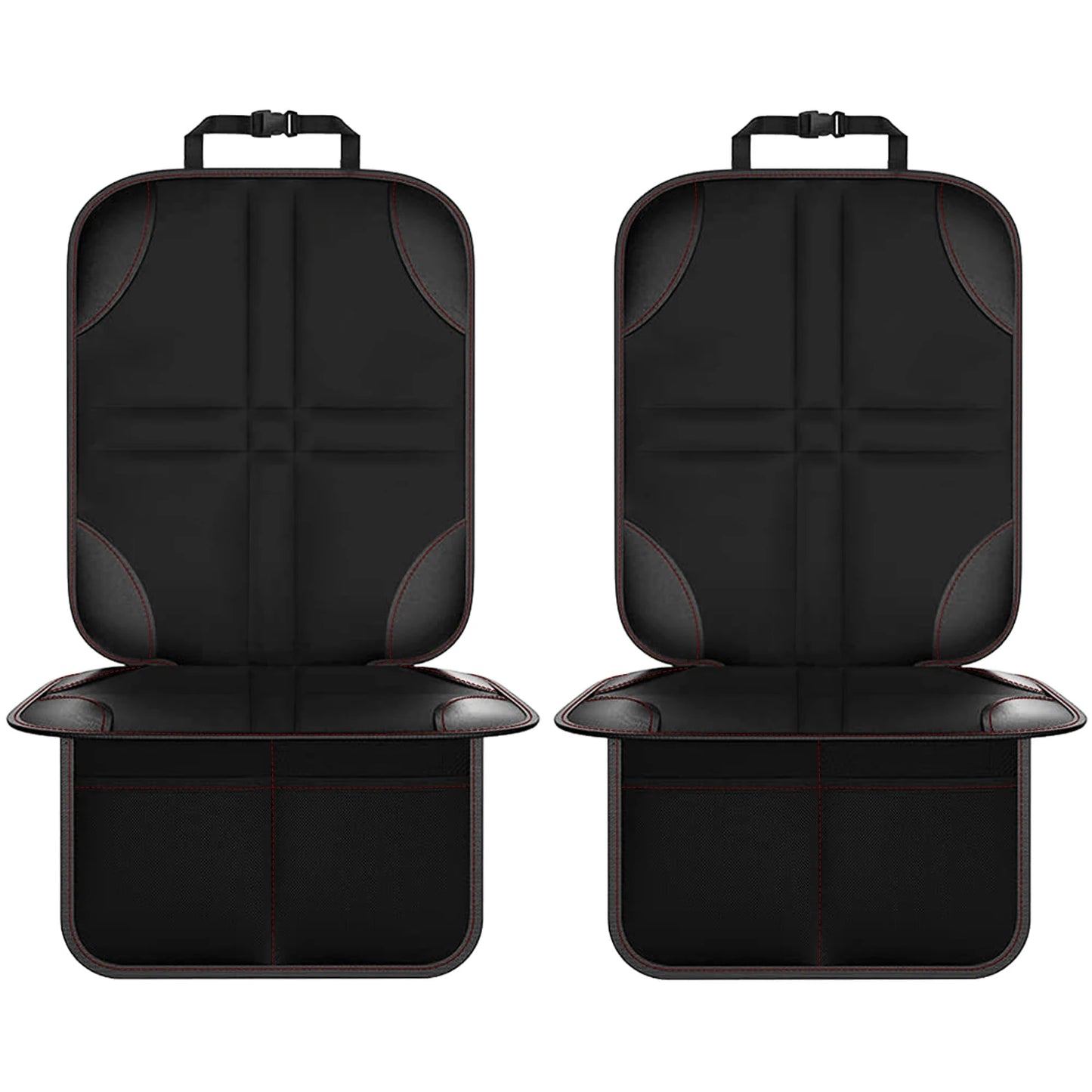 Waterproof Car Seat Protector Cover with Storage Pockets