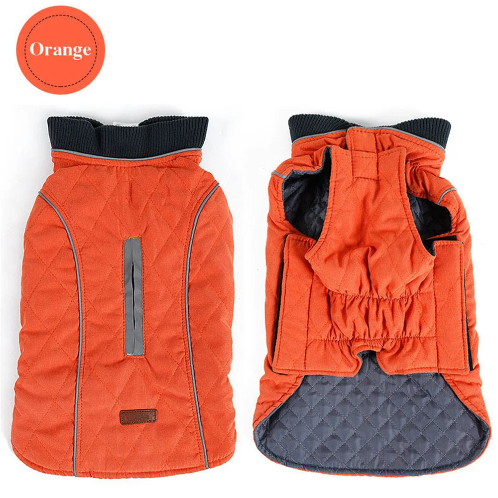 Warm Reflective Winter Jacket for Dogs — XS to 3XL